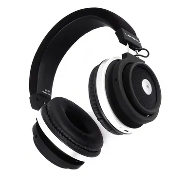 L'avvento Headphone Bluetooth 5.0 Leather headband, Black
