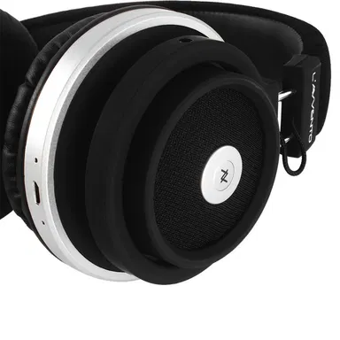 L'avvento Headphone Bluetooth 5.0 Leather headband, Black