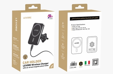 Levore 15W Magnetic Wireless Car Charger MagSafe LS11-BK