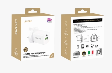 شاحن حائط ليفور 33 واط  LGW121-WH