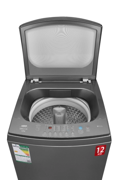 غسالة هام تعبئة علوية 12 كيلو فضي HWM12S-24N