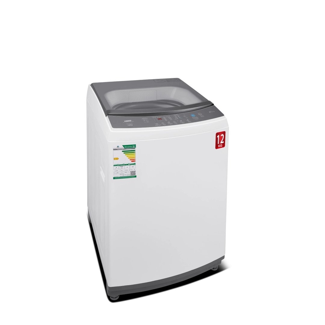 Haam Top Load Washing Machine 12 KG, White, HWM12W-22N