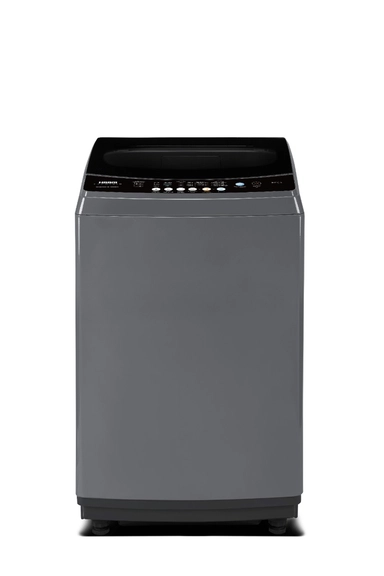 Haam 17 kg top-loading washing machine, silver, steam, HWM17S-25N inverter