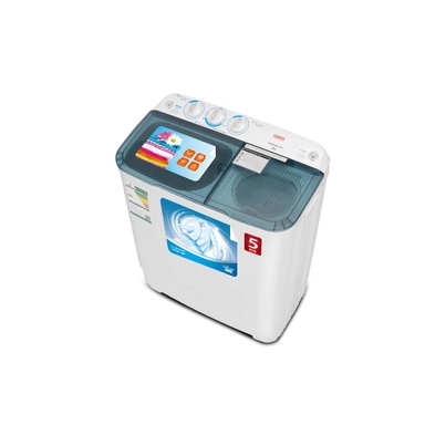 غساله هام حوضين 5 كيلو أبيض HWM5000-24N