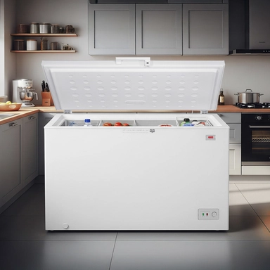 فريزر هام  أفقي 13.4 قدم أبيض HM570FR-O23