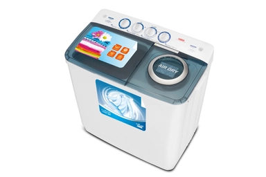 غساله هام حوضين 8 كيلو أبيض HWM8000-25N