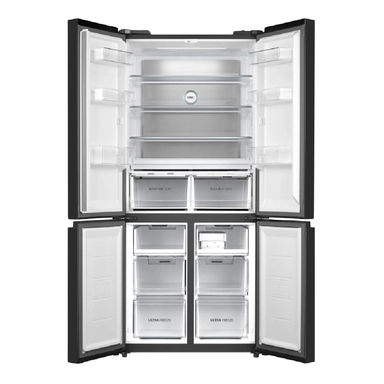 Toshiba Side by Side Refrigerator 4 Doors 16.2 cu.ft, Gray, GR-RF610WE-PMU (37)