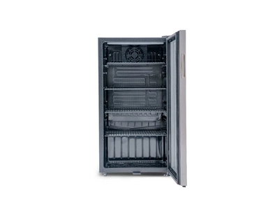 ثلاجة عرض بانكول تبريد 92لتر اسود باب استيل LSC105F BLACK S