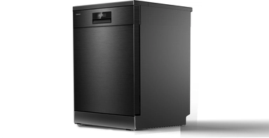 غسالة صحون توشيبا 15 مكان 8 برامج أسود DW-15F3ME(BS)