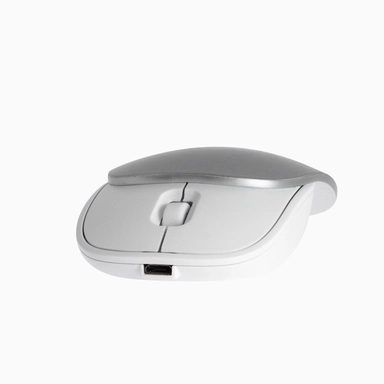 2B Wireless Mouse With Movable Cover Chargeable Battery
