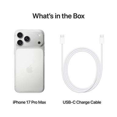 iPhone 17 Pro Max ,256GB, Silver