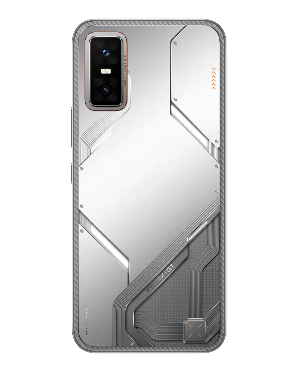 إنفينيكس GT30، سعة تخزين 256 جيجابايت - ذاكرة وصول عشوائي 8 جيجابايت، يدعم شبكة الجيل الخامس، شريحتان - أبيض شفرة