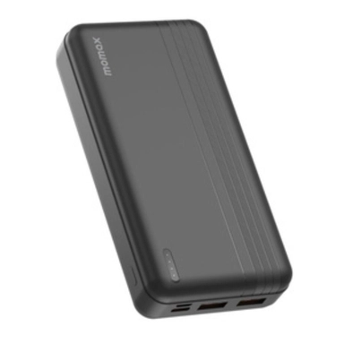 Momax 20000mAh Power Bank PD3 20W & QC3 Fast Charging Black