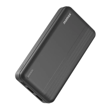 Momax 20000mAh Power Bank PD3 20W & QC3 Fast Charging Black