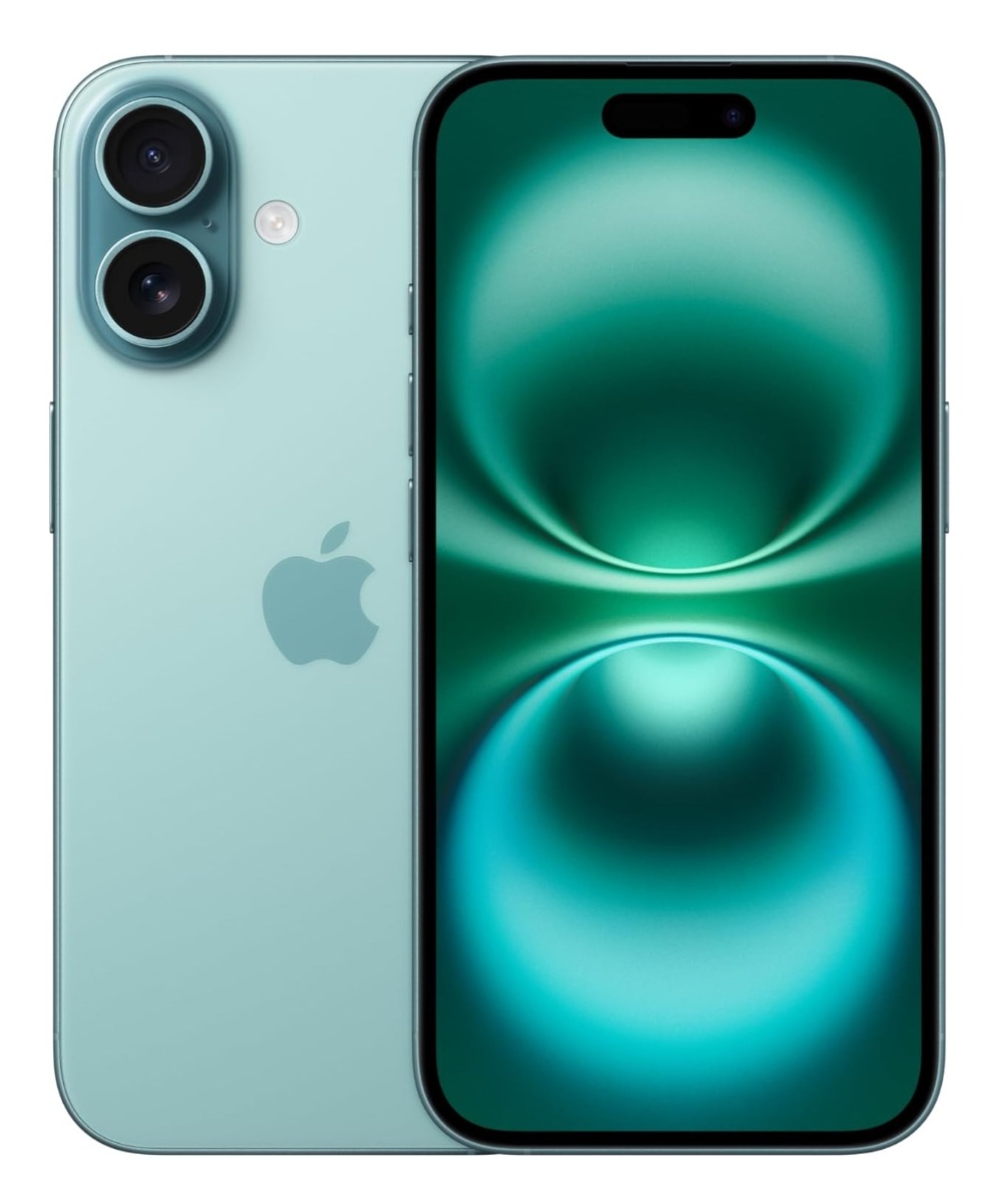 iPhone 16, 128GB, 5G - Teal