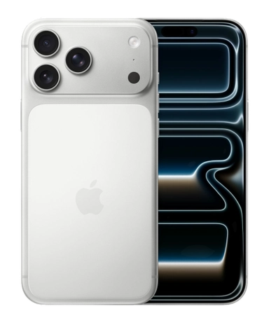 آيفون 17 برو ماكس، سعة 512 جيجابايت، اللون الفضي