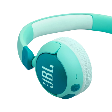 جي بي إل جونيور 320 بي تي، سماعات رأس لاسلكية للأطفال، فوق الأذن، الأخضر – JBLJR320BTGRN
