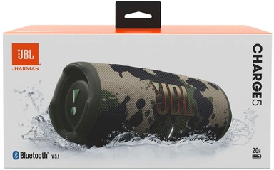 JBL Charge 5 Portable Bluetooth Speaker Squad