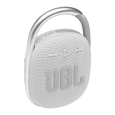 JBL Clip 4 Ultra-Portable Bluetooth Speaker White