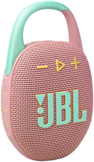 JBL CLIP 5 Portable Bluetooth Speaker-Pink
