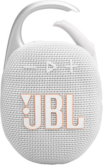 JBL CLIP 5 Portable Bluetooth Speaker-White