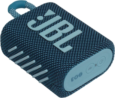 JBL Go3 Portable Bluetooth Speaker Blue