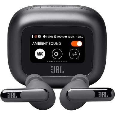 Jbl Live Beam 3 True Wireless Noise Cancelling Earbuds Black