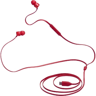 Jbl Tune 310C Usb-C Wired Hi-Res In-Ear Headphones Red