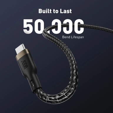   شاحن 3 في 1 جودا  ، للحائط 30 واط مع شاحن للسيارة 30 واط و كابل Type-C – USB واط60، تيتانيوم – BD001AOUN1