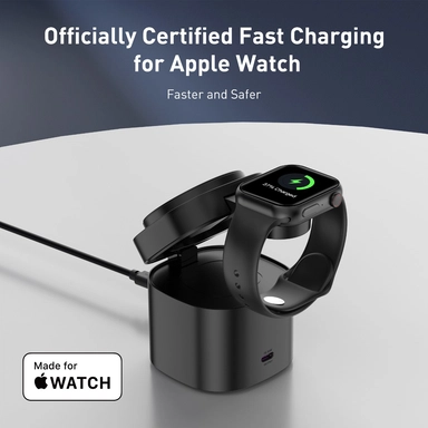 شاحن لاسلكي 4 في 1 MagiX جودا،  شاحن لاسلكي، 15 واط، 4 منافذ، أسود - WH003ABUN1