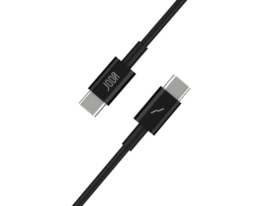جودا, كابل C إلى C ,USB-C  الى USB-C,  واط 60, 1 متر, أسود – CB010ABUN1