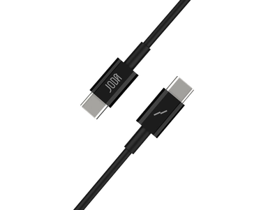 جودا, كابل C إلى C ,USB-C  الى USB-C,  واط 60, 1 متر, أسود – CB010ABUN1