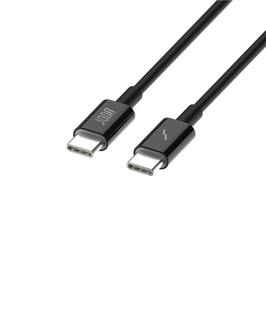 جودا, كابل C إلى C ,USB-C  الى USB-C,  واط 60, 1 متر, أسود – CB010ABUN1