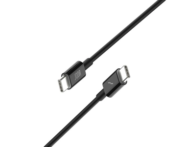 جودا, كابل C إلى C ,USB-C  الى USB-C,  واط 60, 1 متر, أسود – CB010ABUN1