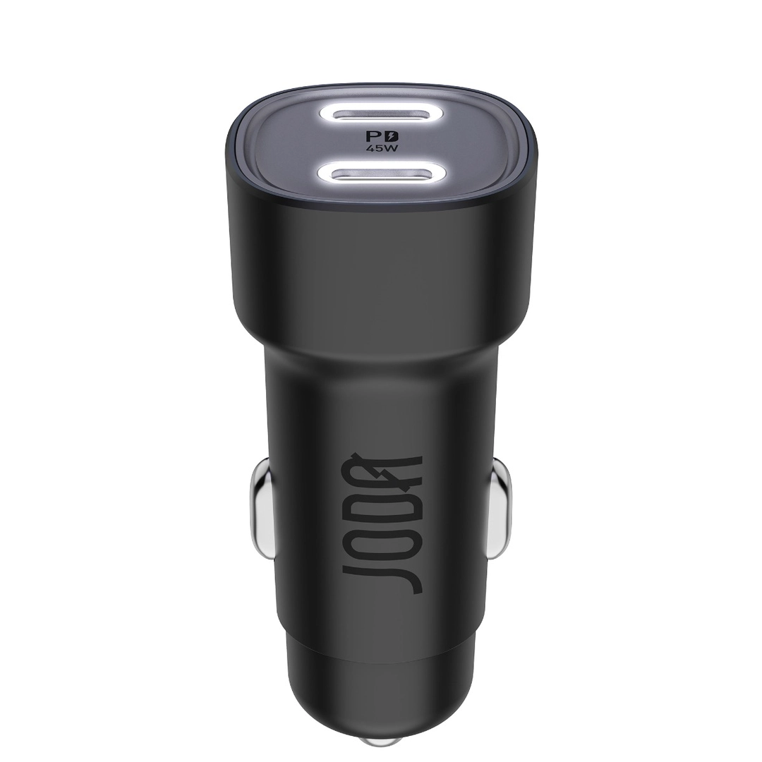 شاحن سيارة جودا , USBفئةC , واط 45, أسود – CC003ABUN1