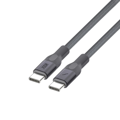 JODA Type C to Type C Magnetic Cable MagRoll 60, 60W , 1.2Mm Titanium - CB007ATUN1