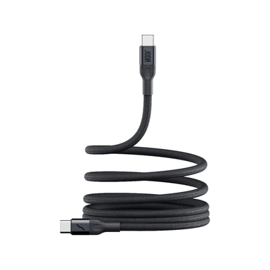 JODA Type C to Type C Magnetic Cable MagRoll 60, USB-C Cable, 60W, ports 1, Black - CB007ABUN1