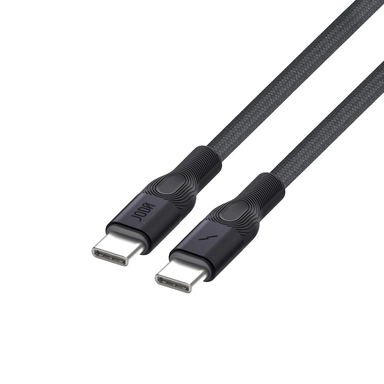JODA Type C to Type C Magnetic Cable MagRoll 60, USB-C Cable, 60W, ports 1, Black - CB007ABUN1