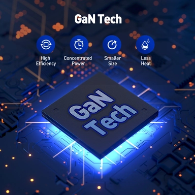 جودا شاحن جداري بقدرة 50 واط ، منفذين يو اس بي سي ، الأسود -WC005ABUK1