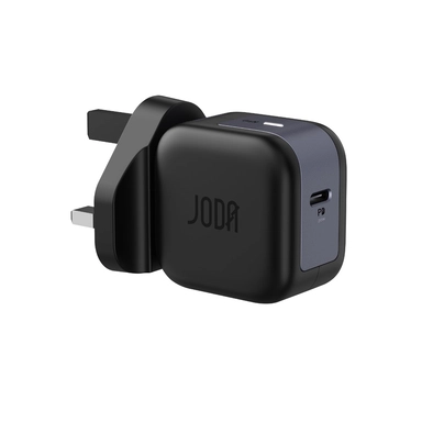JODA Wall Charger, GaN USB-C Charger, 20W, USB-C, Black – WC001ABUK1
