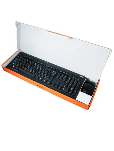2B Combo Wireless Keyboard and Wireless Mouse Black