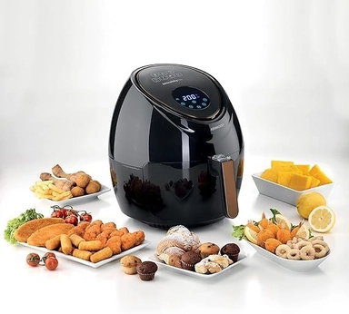 Kenwood Air Fryer, Digital, 5L, 1500W, Black - OWHFP52.000BK