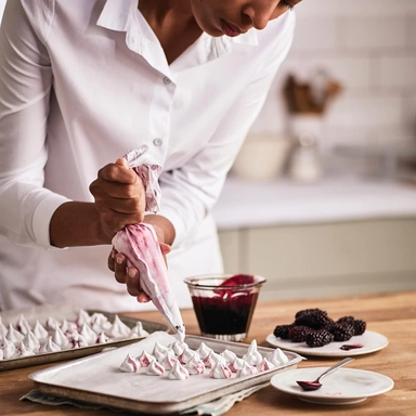 خلاط يدوي كينوود مع مضارب وخطافات عجن، 300 واط، أبيض - OWHBM02.001WH