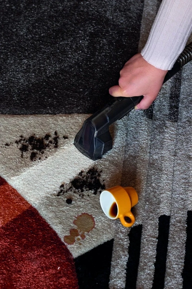 Kenwood Spot Clean Vacuum HeatPro Portable Spot Cleaner, Bagless, 750W, Black - OWSCP100.000GY