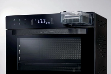 فرن بخار كينوود وقلاية هوائية، 40 لتر، 2000 واط، أسود - OWMOS40.000BK