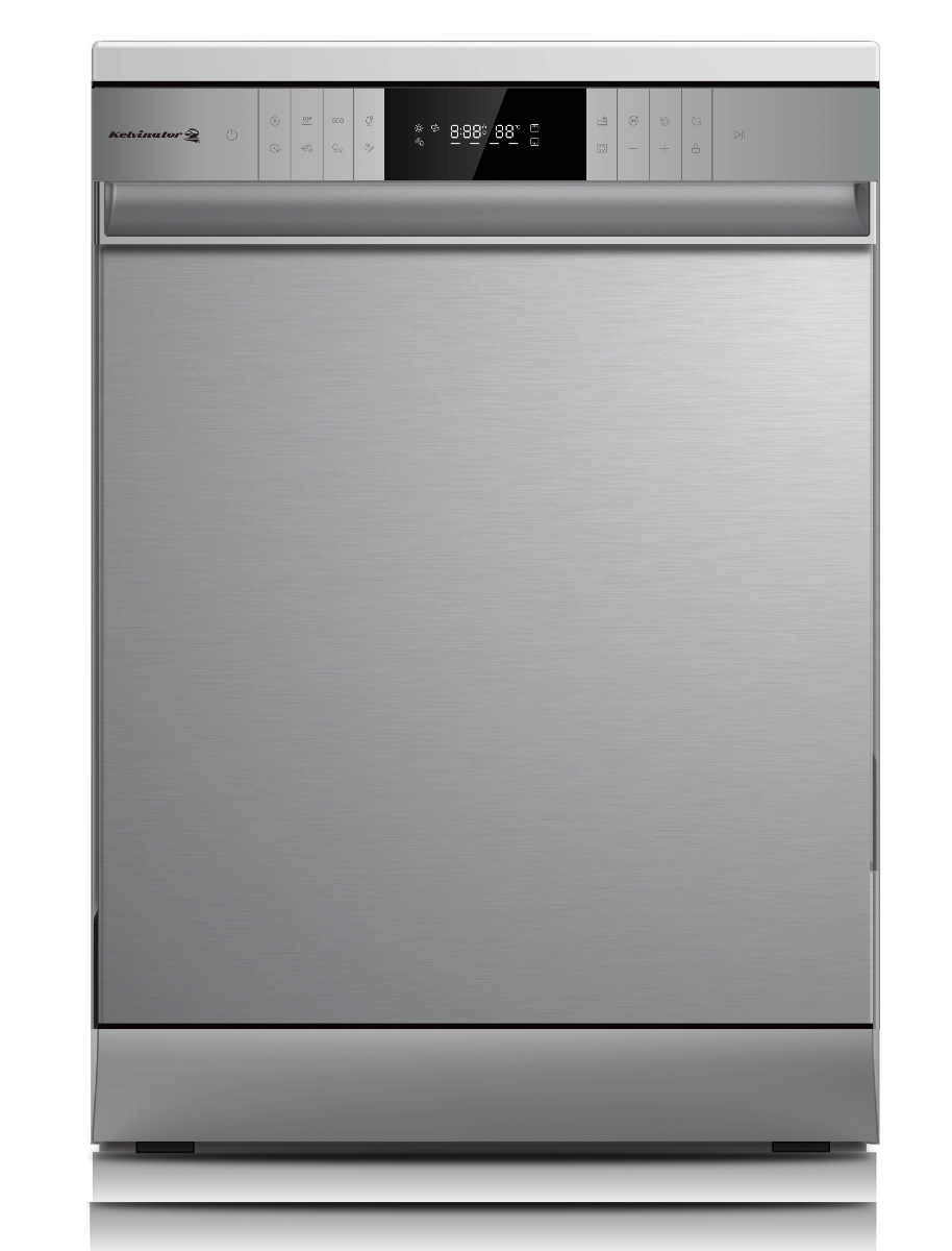 Kelvinator Dishwasher 15 Place Settings ,9 Programs ,Steel ,KFSDW15SD