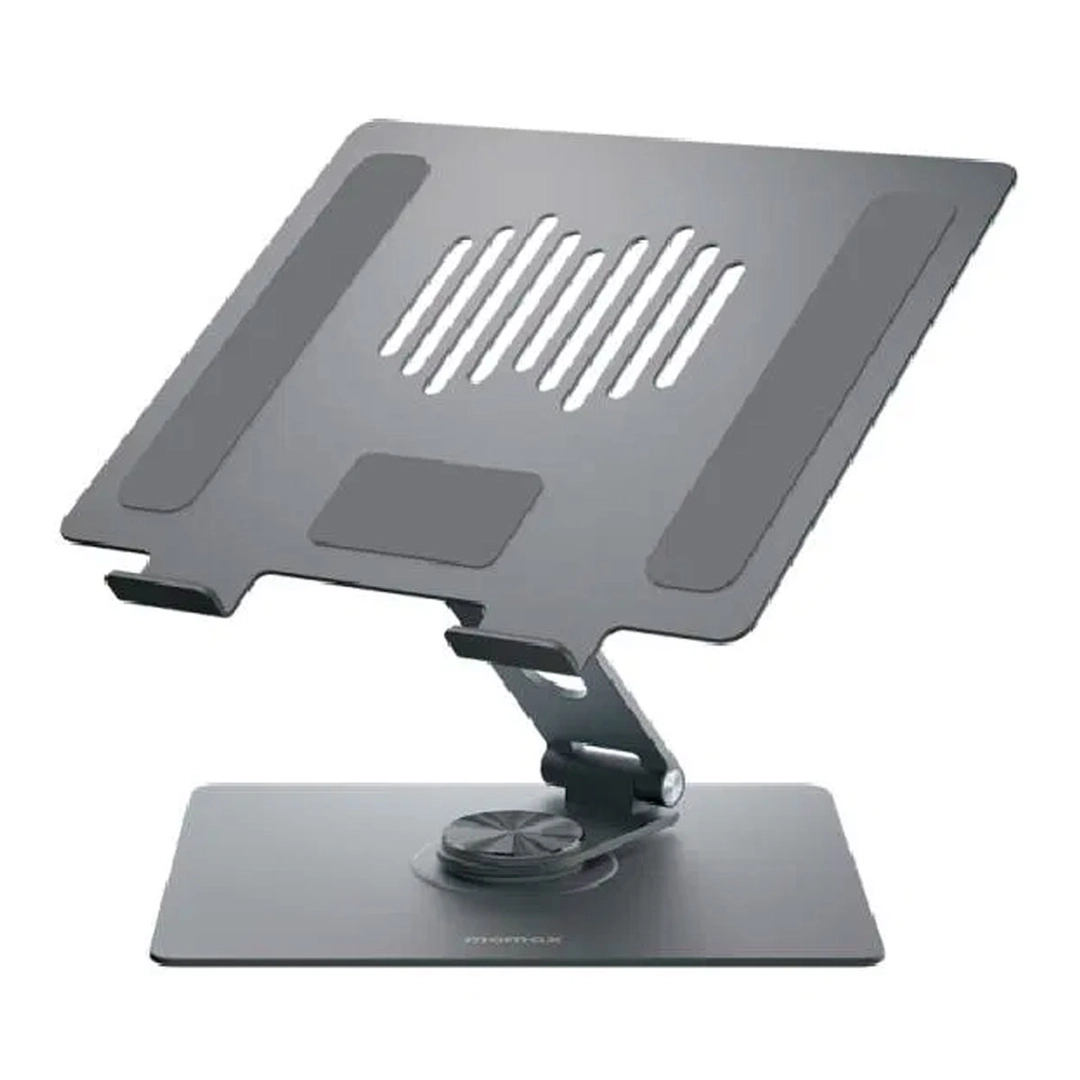 Momax 360 Rotatable Tablet and Laptop Stand Space Grey