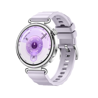 هواوي واتش GT6 مقاس 41 ملم Konsu-B19FC – أرجواني بسوار مطاطي فلورو