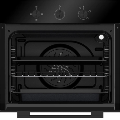 Kelvinator built-in gas oven 59 cm, black, KRBO-GGSMTFG3-M674/BM