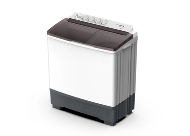 Kelvinator Twin Tub Washing Machine 12 Kg, White, KTTW12D